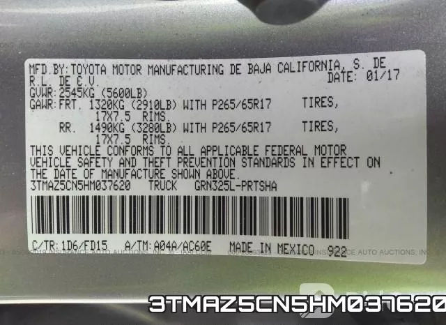 3TMAZ5CN5HM037620 фото 10