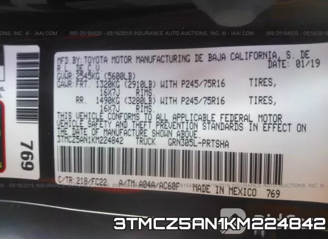 3TMCZ5AN1KM224842 фото 10