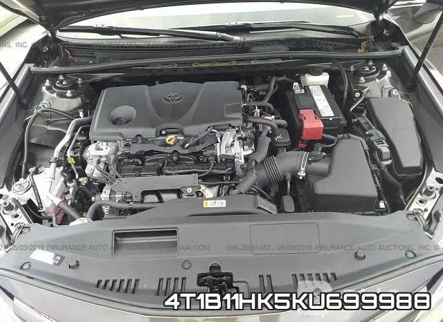 4T1B11HK5KU699988 фото 2