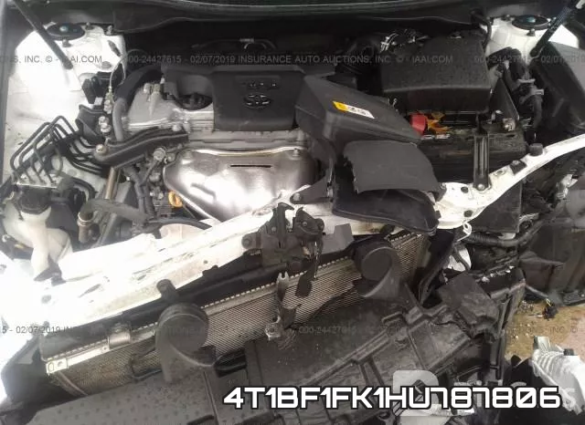 4T1BF1FK1HU787806 фото 2