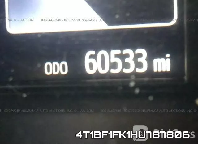 4T1BF1FK1HU787806 фото 8