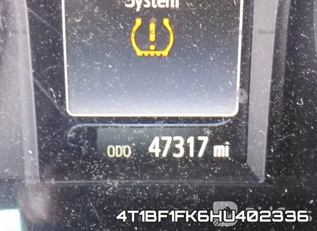 4T1BF1FK6HU402336 фото 8