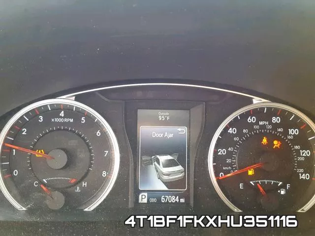 4T1BF1FKXHU351116 фото 9