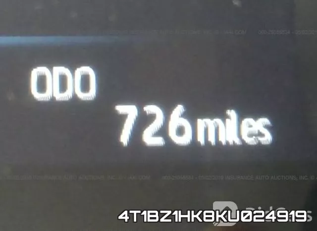 4T1BZ1HK8KU024919 фото 8