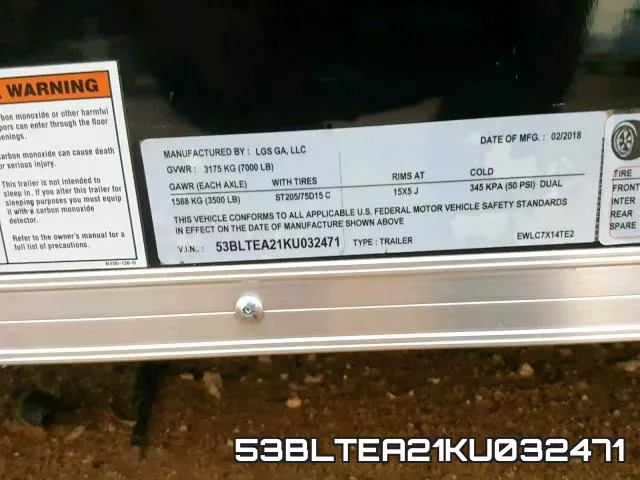 53BLTEA21KU032471 фото 2