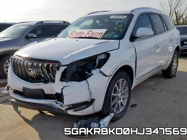 5GAKRBKD0HJ347569 фото 3