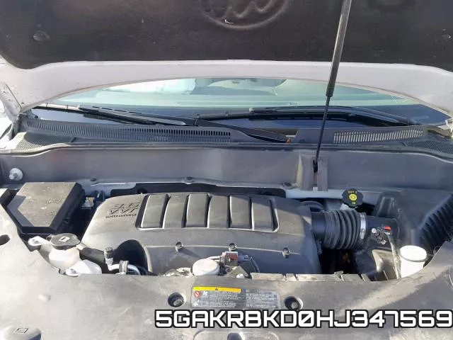 5GAKRBKD0HJ347569 фото 8