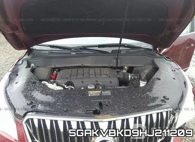 5GAKVBKD9HJ211209 фото 2