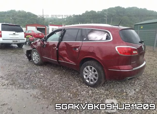5GAKVBKD9HJ211209 фото 4