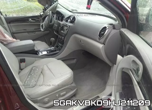 5GAKVBKD9HJ211209 фото 6