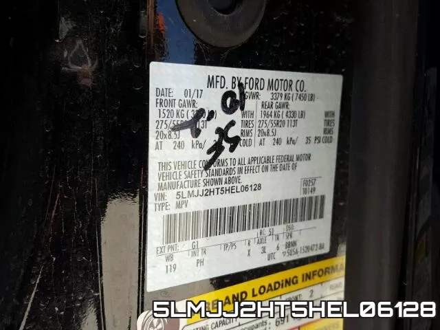 5LMJJ2HT5HEL06128 фото 2
