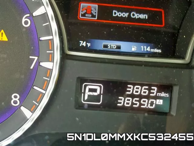 5N1DL0MMXKC532455 фото 9