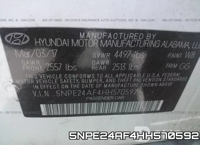 5NPE24AF4HH570592 фото 10