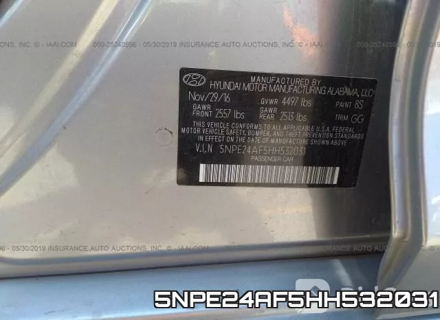 5NPE24AF5HH532031 фото 10