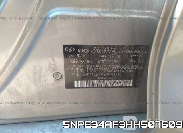 5NPE34AF3HH507609 фото 9