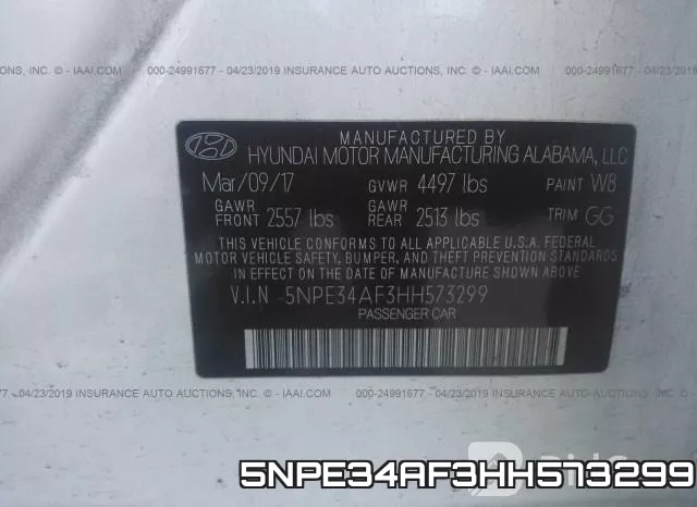 5NPE34AF3HH573299 фото 10