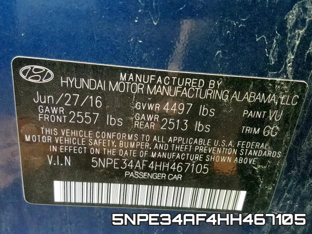 5NPE34AF4HH467105 фото 2