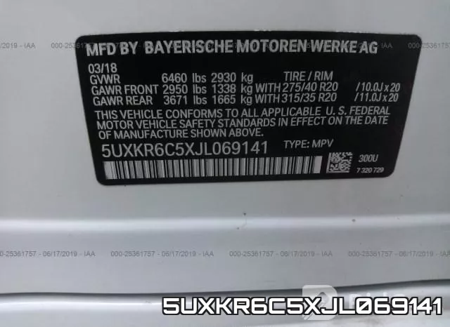 5UXKR6C5XJL069141 фото 10