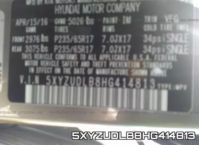 5XYZUDLB8HG414813 фото 10