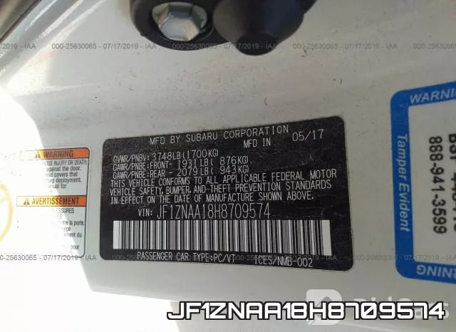JF1ZNAA18H8709574 фото 10