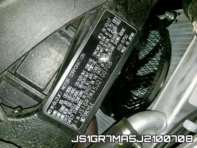 JS1GR7MA5J2100708 фото 2