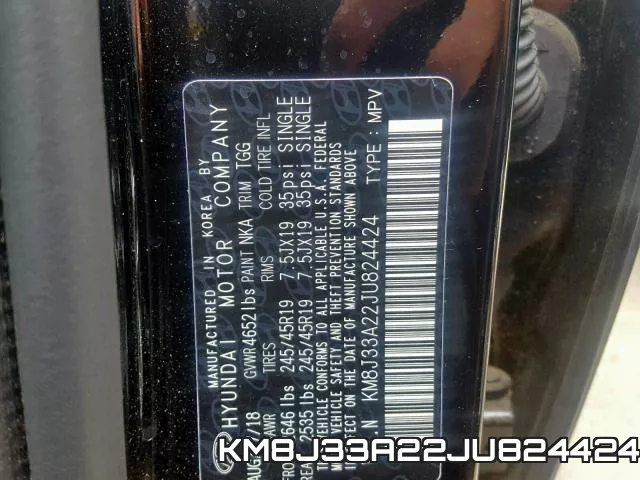 KM8J33A22JU824424 фото 2