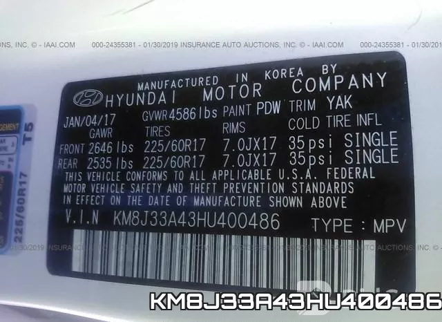 KM8J33A43HU400486 фото 10