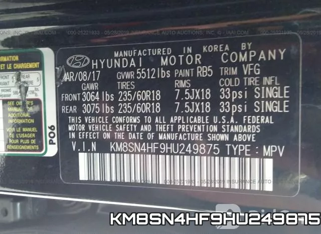 KM8SN4HF9HU249875 фото 10