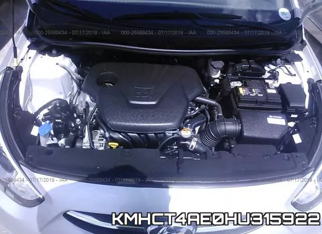 KMHCT4AE0HU315922 фото 2