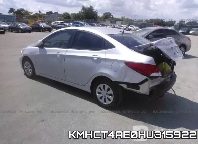 KMHCT4AE0HU315922 фото 4