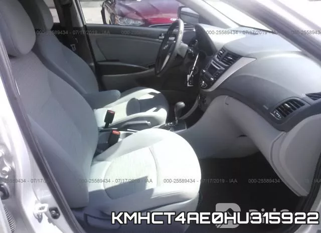 KMHCT4AE0HU315922 фото 6