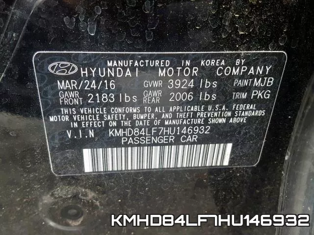 KMHD84LF7HU146932 фото 2