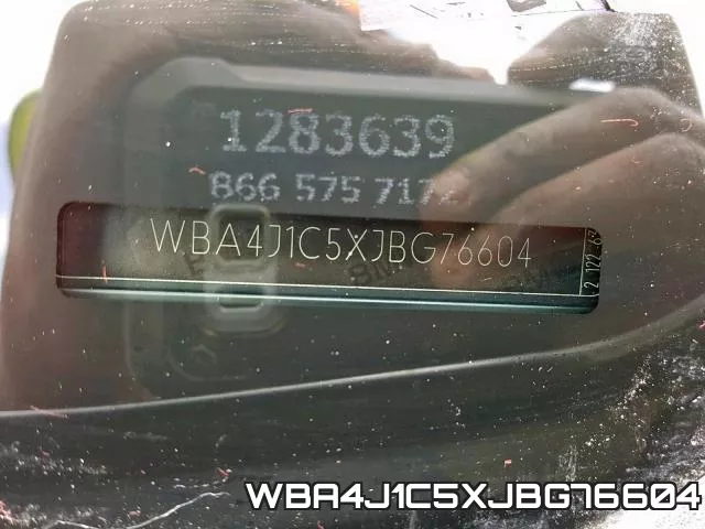 WBA4J1C5XJBG76604 фото 2