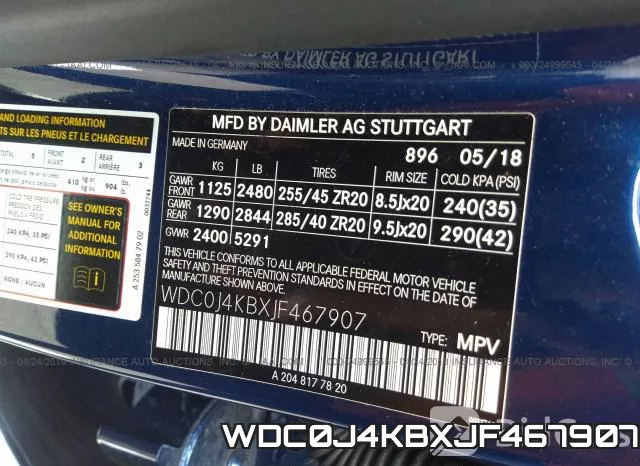 WDC0J4KBXJF467907 фото 10