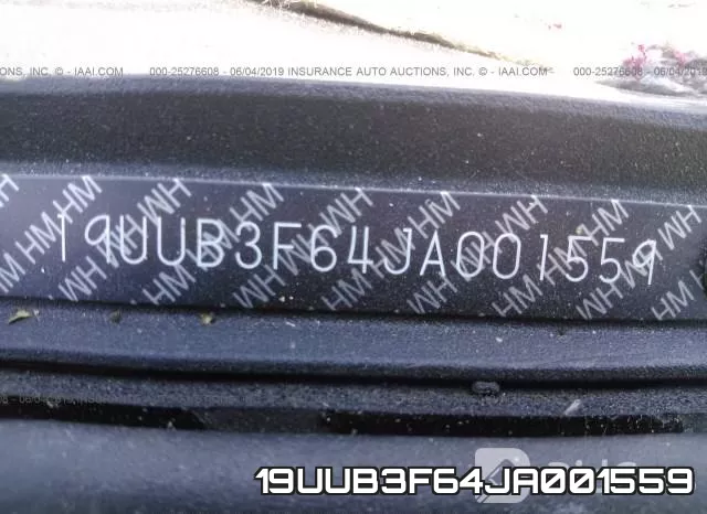 19UUB3F64JA001559 фото 10