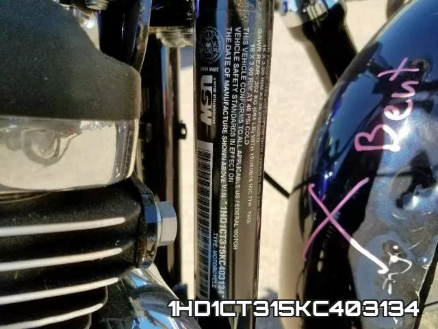 1HD1CT315KC403134 фото 2
