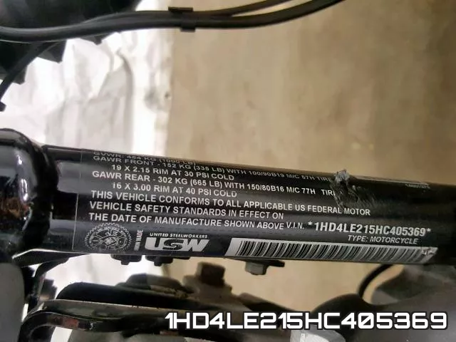 1HD4LE215HC405369 фото 2