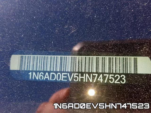 1N6AD0EV5HN747523 фото 2