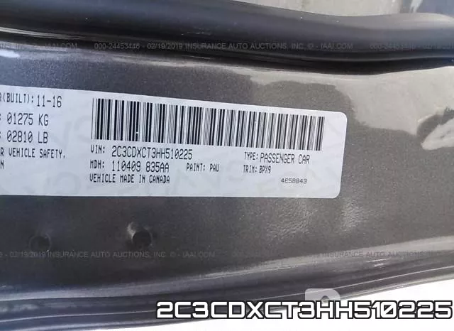 2C3CDXCT3HH510225 фото 9