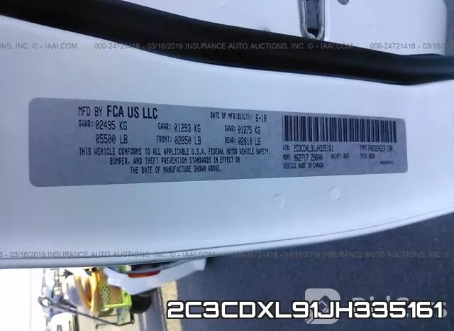 2C3CDXL91JH335161 фото 10