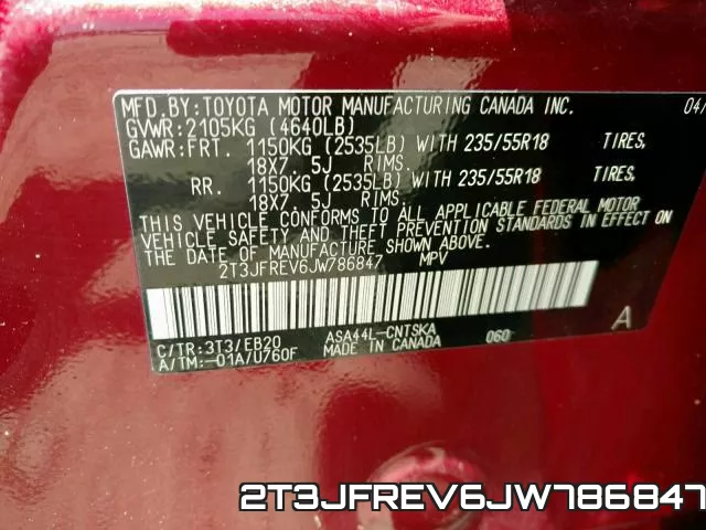 2T3JFREV6JW786847 фото 2