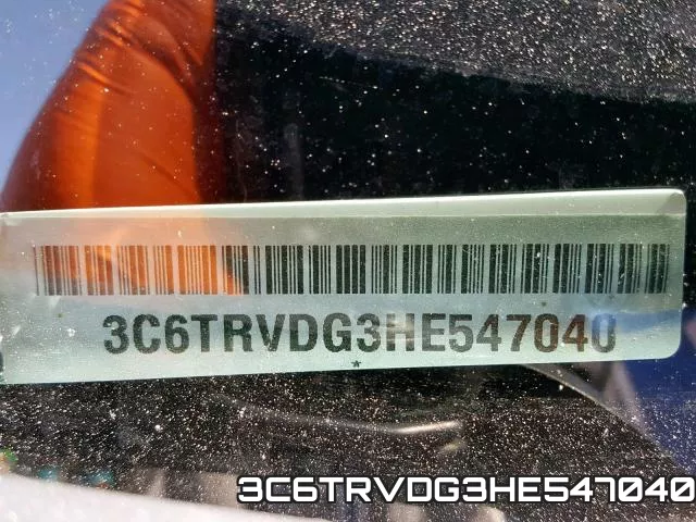 3C6TRVDG3HE547040 фото 2