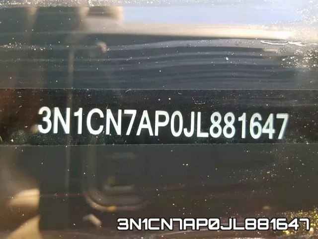 3N1CN7AP0JL881647 фото 2
