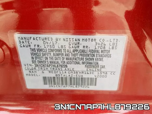 3N1CN7AP7HL879226 фото 2