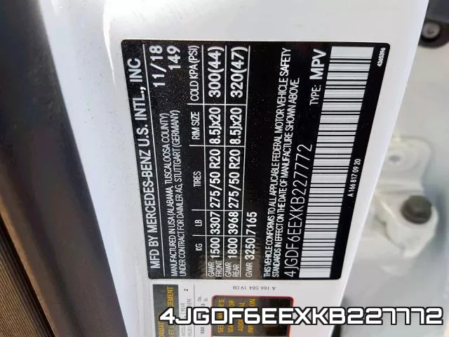 4JGDF6EEXKB227772 фото 2