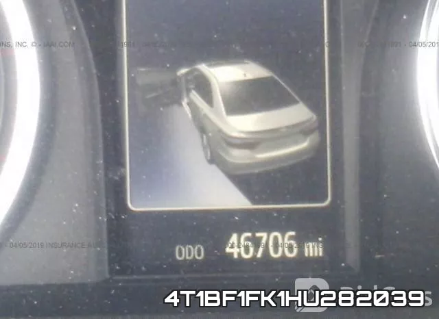 4T1BF1FK1HU282039 фото 8