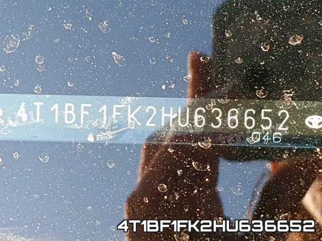 4T1BF1FK2HU636652 фото 2