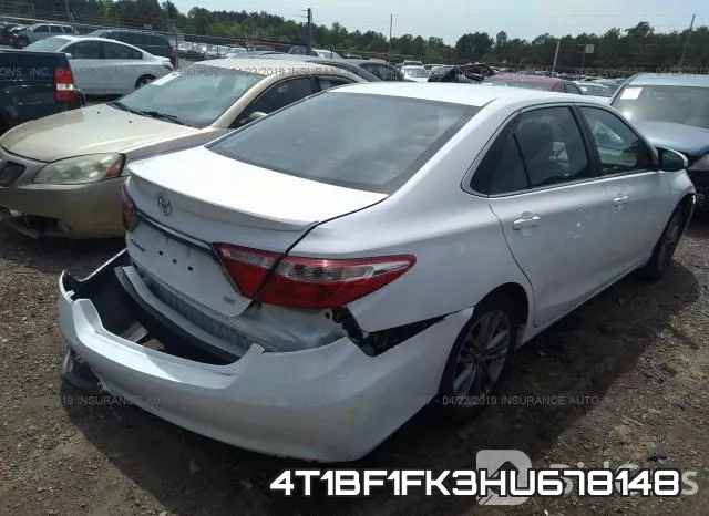 4T1BF1FK3HU678148 фото 5