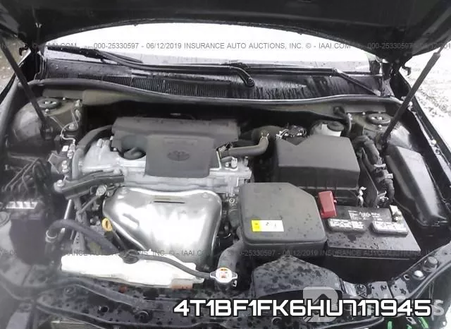 4T1BF1FK6HU717945 фото 2