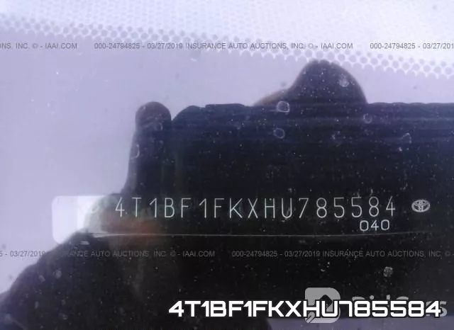 4T1BF1FKXHU785584 фото 10